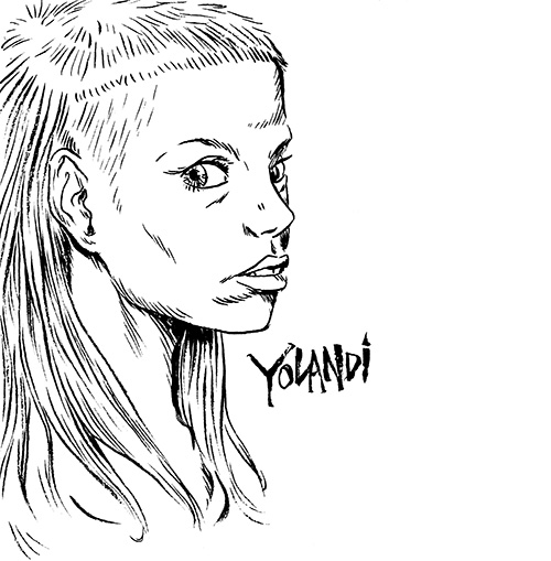 Yolandi by Tom Kaczynski