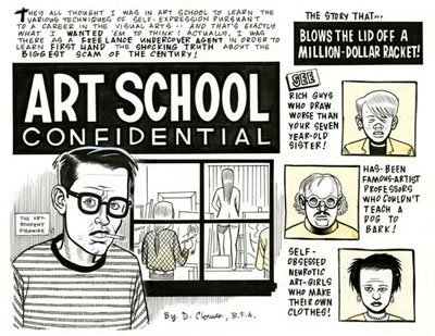 Art School Confidential by Dan Clowes
