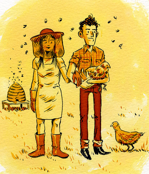 angela & jamie by tom kaczynski