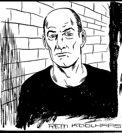 rem koolhaas by tom kaczynski