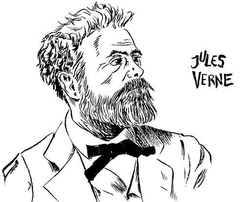 Jules Verne by Tom Kaczynski